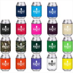 DC1001 Slap Wrap Can Cooler with custom Imprint